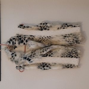 Faux fur vest